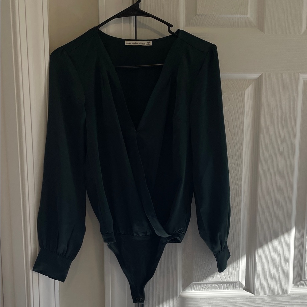 Abercrombie & Fitch Dark Green Bodysuit